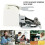 Sewing Machine Side Cutter Overlock Presser Foot Sew Attachment Feet 6