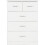 Seconique Nevada 3+2 Drawer Chest White Gloss 4