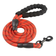 (Red) Dog Leash Braided Rope Pet Leads Strong Soft for Medium Large Dog Walk Walking
