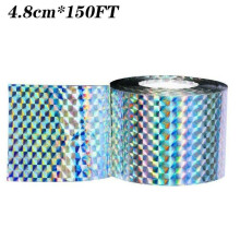 (4.8cm*150FT) Bird Repellent Laser Reflect Tape Deterrent Scare Double-sided Tape Tapes Garden