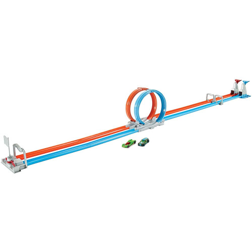 Hot Wheels Hot Wheels Double Loop Dash with 2 Cars 2