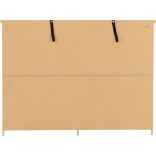 Seconique Nevada 6 Drawer Chest Grey Gloss/Light Oak Effect Veneer 1
