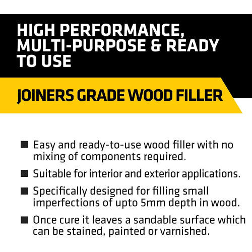 Everbuild Multi-Purpose Wood Filler Light Oak 250 ml 2