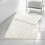 (Cream) Memory Foam Block Bath Mat Set Non Slip Bath Mat 1