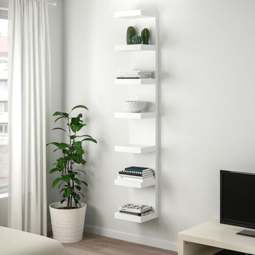 LACK Wall shelf unit, white 30x190 cm 1