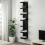 LACK Wall shelf unit, black-brown30x190 cm 2