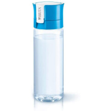 (Blue) BRITA Water Filter Bottle, Compatible with BRITA Microdisc, Filters As You Drink