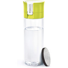 (Green) BRITA Water Filter Bottle, Compatible with BRITA Microdisc, Filters As You Drink