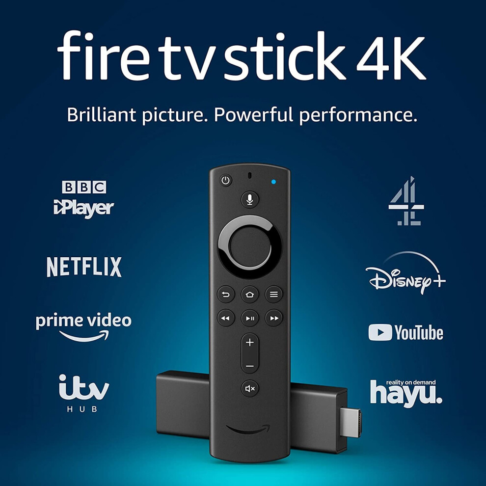 Fire TV Stick 4K Ultra HD with Alexa Voice Remote | streaming media player