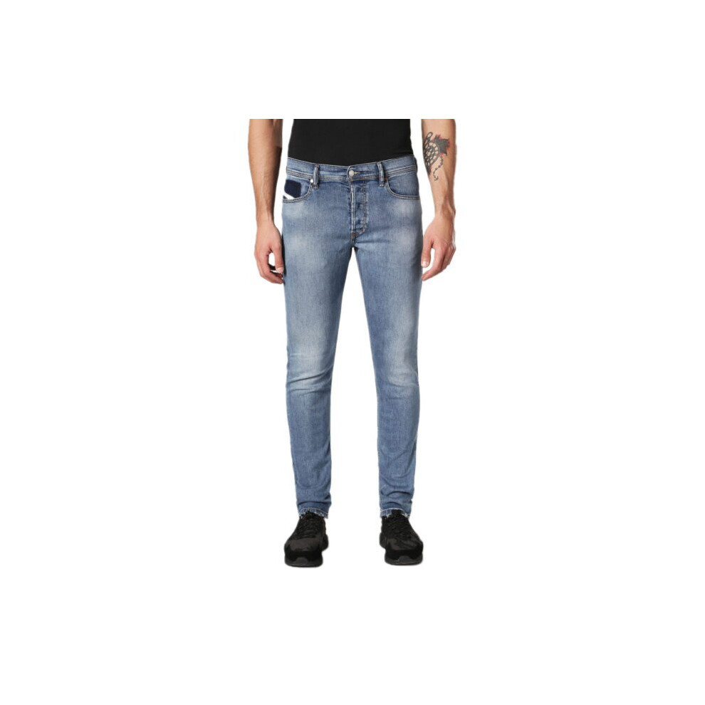 (W36 L32) DIESEL TEPPHAR 084SV Mens Jeans Stretch Lyocell Trousers Slim Casual Denim Pants