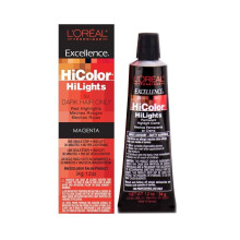 (Red Highlights - Magenta) L'Oreal HiColor Copper HiLights For Dark Hair