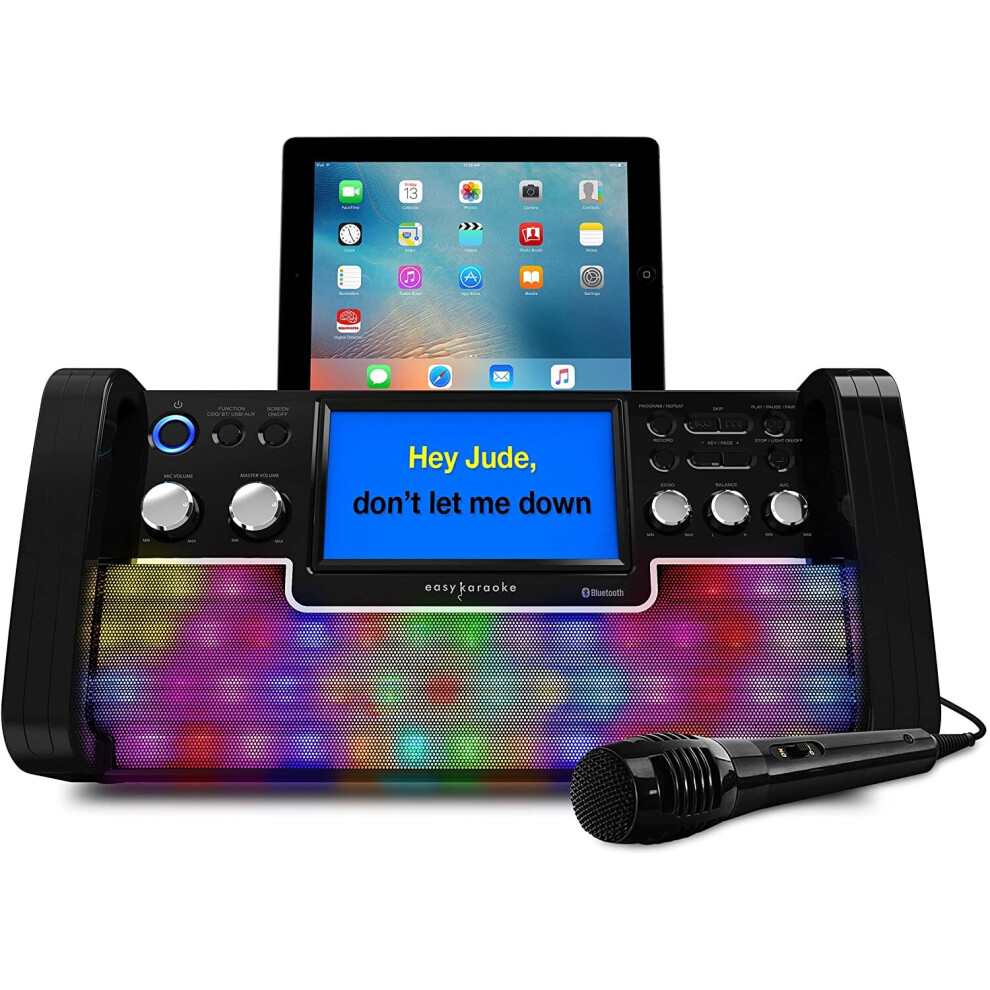 EKS780-BT Bluetooth CD+G Karaoke Disco Party Machine inc Light Effects