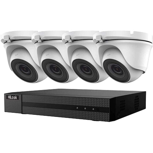 Hikvision Hikvision CCTV HD 4K 5MP NV Outdoor DVR Home Security System Kit(1TB)
