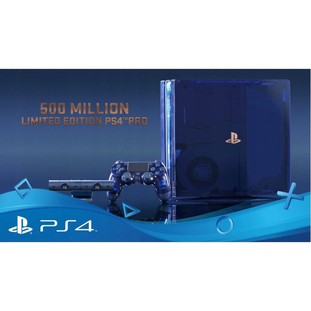 Playstation 4 Pro 2Tb 500 Milion Limited Edition Console Brand New 711719519669
