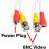 (1 Meter, White) Viewi BNC Video Power Cable For CCTV Camera DVR Security System 7