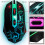 Gaming Keyboard and Mouse and Mouse pad and Gaming Headset, Wired LED 6