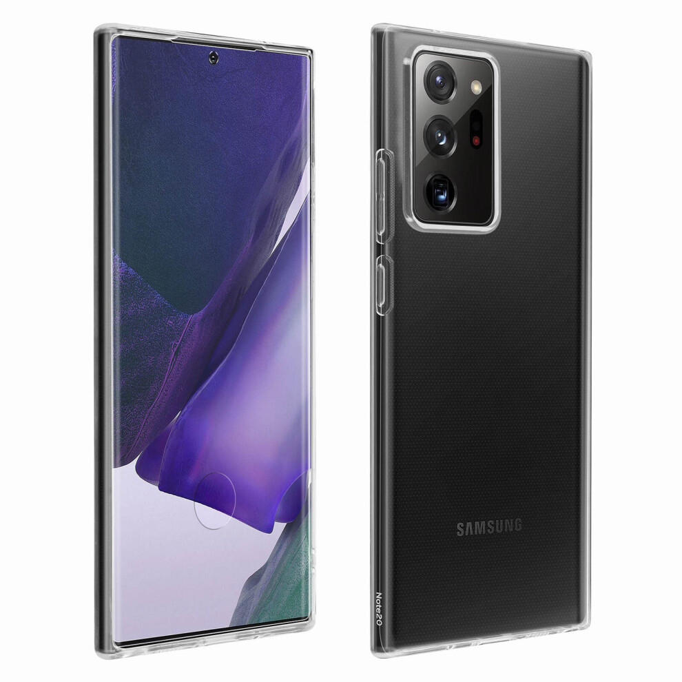 Cover For Samsung Galaxy Note 20 Ultra And Tempered Glass Film 9H Clear 3662427468022
