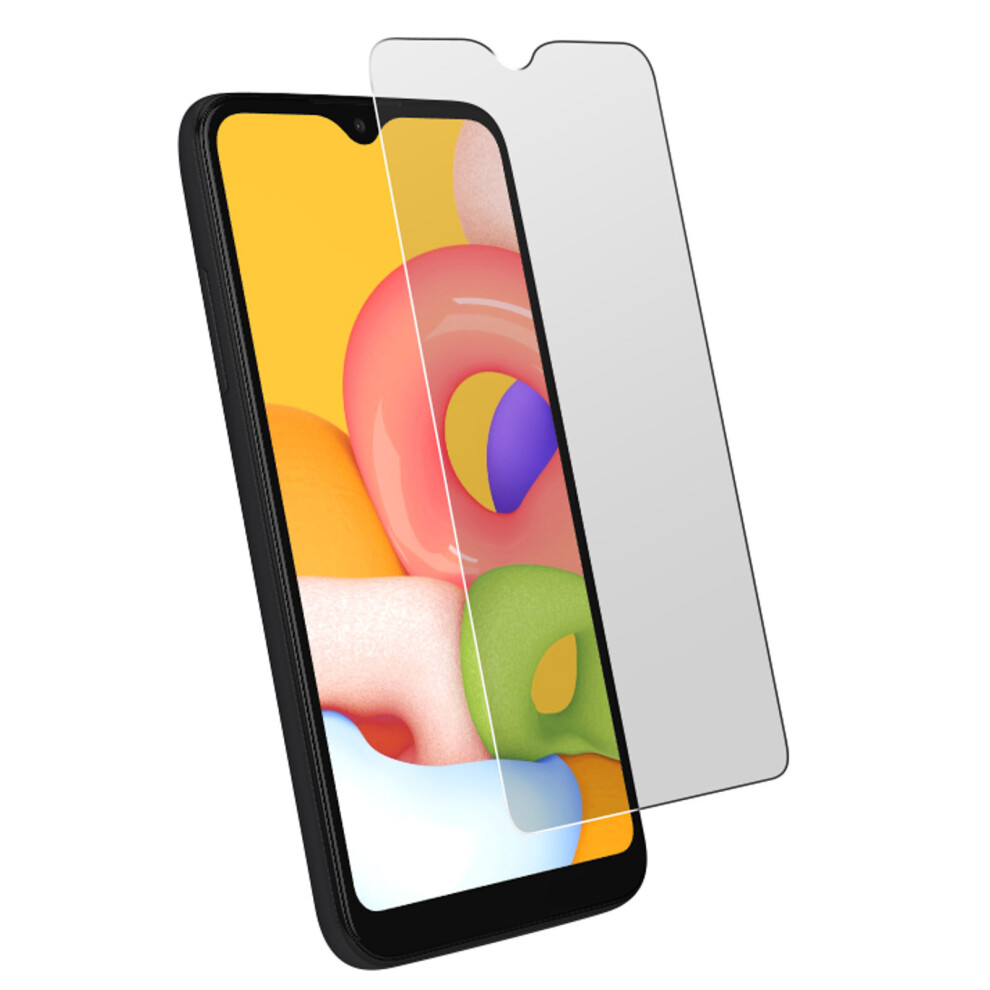 Protective Film For Galaxy A01 9H Tempered Glass Anti-Smear - Clear 3662427482622