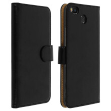 Schwarze Fairphone 3 Klapphülle mit Kartenfächer und Magnetverschluss