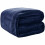 (King) Navy-Light Large Luxury Mink Blanket UK Size 1