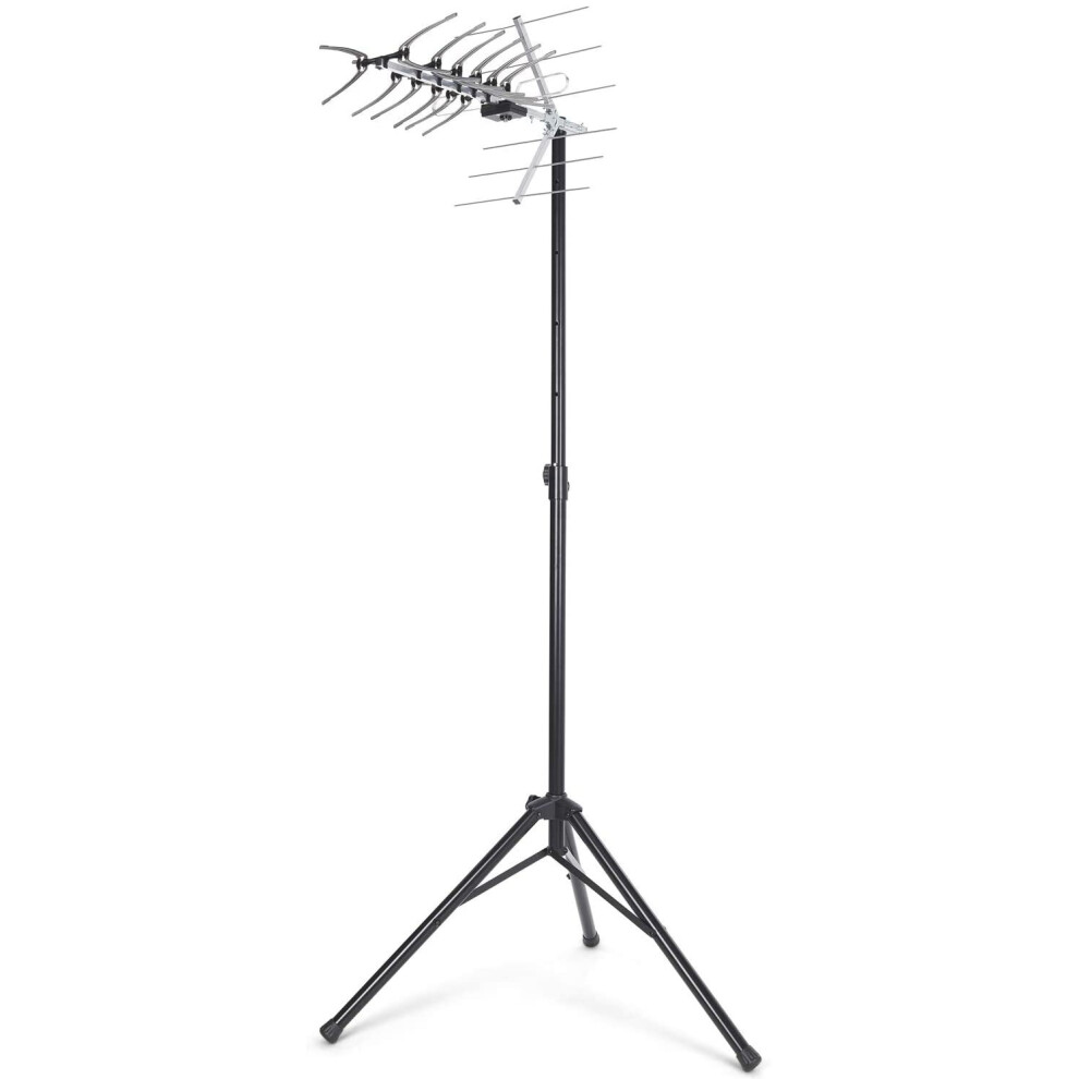 (36 Stand KIT) Viewi Freeview HD Digital TV Loft/Outdoor Aerial Kit with Steel Portable Tripod for Camping, Carvan or holiday home