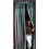 (Green & White) Slat Type Door Curtain,Bug Blind,Fly Blind,Strip Blind 1