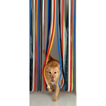 (Traditional Multi Colour) Slat Type Door Curtain,Bug Blind,Fly Blind,Strip Blind