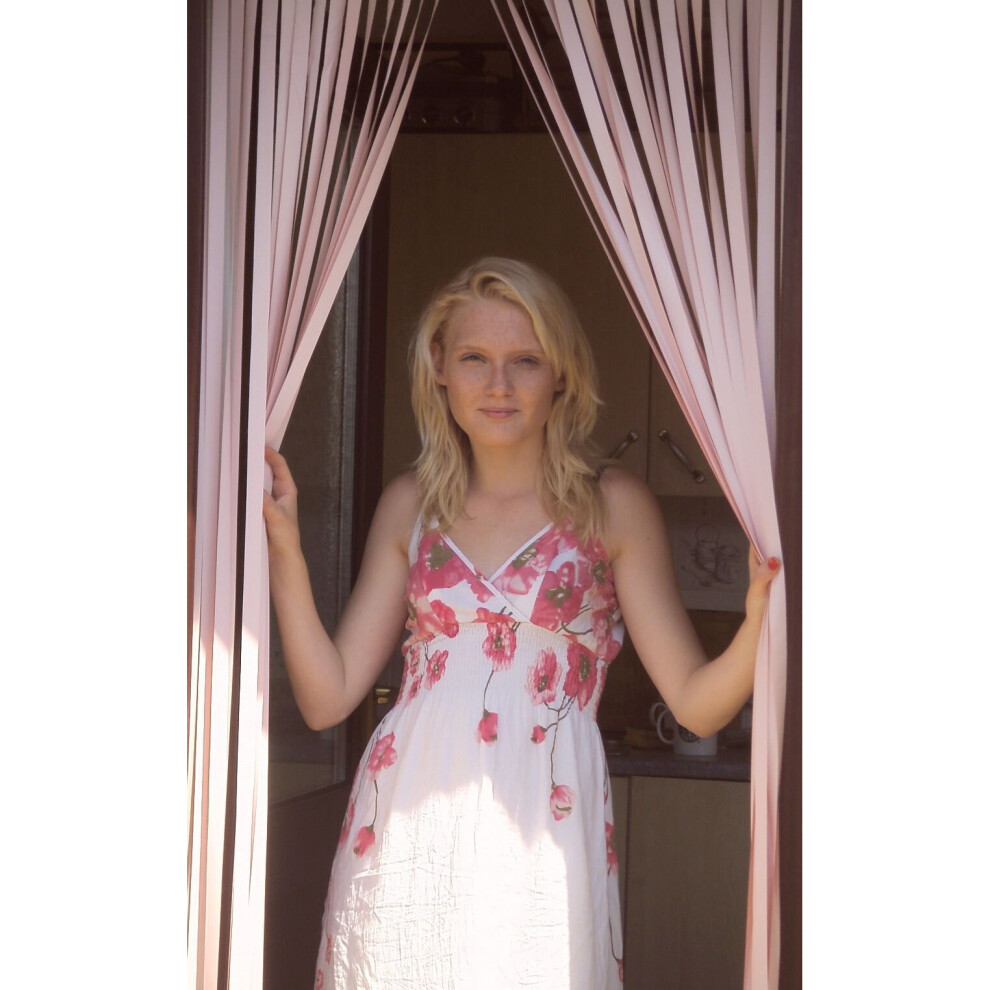 Holland Plastics Original Brand (Candyfloss) Slat Type Door Curtain,Bug Blind,Fly Blind,Strip Blind