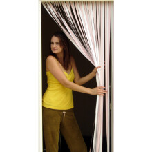 (Pink & White) Slat Type Door Curtain,Bug Blind,Fly Blind,Strip Blind