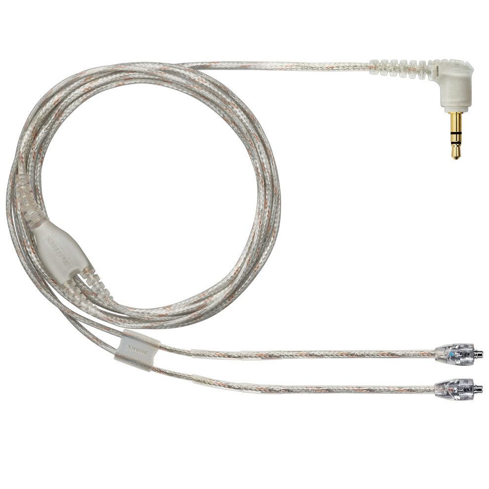 (Clear) Shure Earphones Replacement cable EAC46