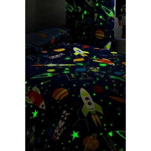 Supersonic, Outer Space Duvet Cover Sets 1