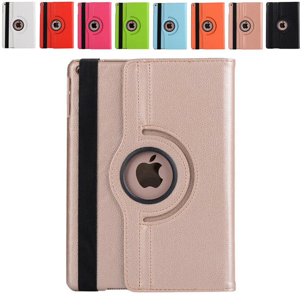 (Gold) 360 Leather Smart Case Cover For Apple Ipad 10.2 Gold 6425747081008