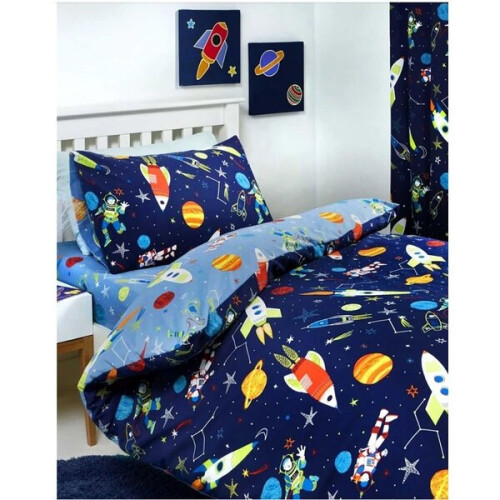 Supersonic, Outer Space Duvet Cover Sets