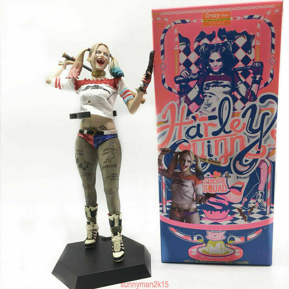 Harley Quinn Collectible Figure Statue 11" SUICIDES SQUAD 1:6 Scale