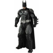 61240 18-Inch DC Comics NECA Arkham Origins Batman Figure - 1/4 Scale, 25+ Articulations, Fabric Cape, Batarang & Grapnel