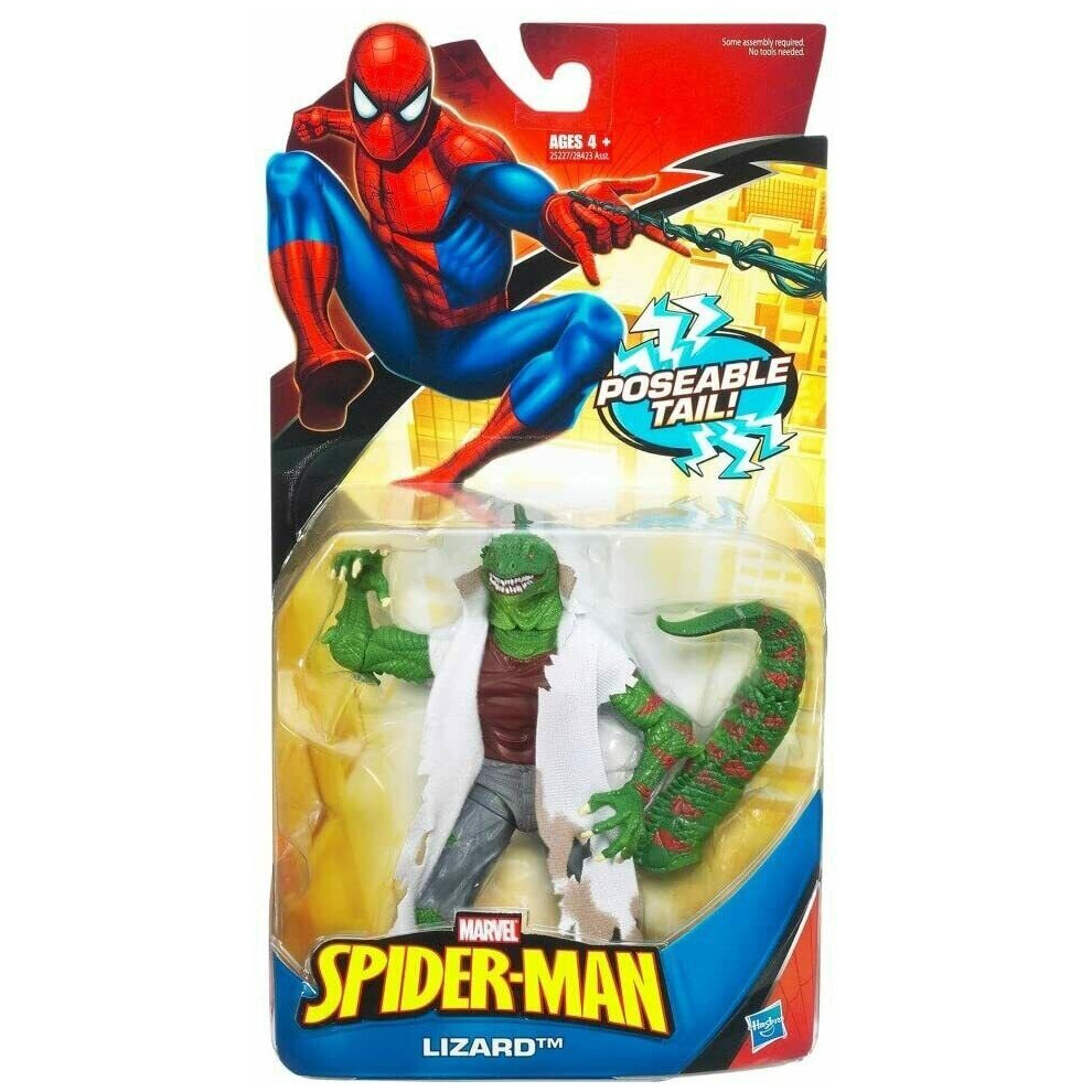 Marvel Spider-Man Lizard Figure With Poseable Tail Classic Heroes