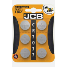 (CR2032) JCB CR2032 3V Lithium Button Coin Cell Battery