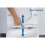 EUROSHOWERS (White) Middle D Shape Toilet Seat Soft Close Quick Release  360 x 449mm 6