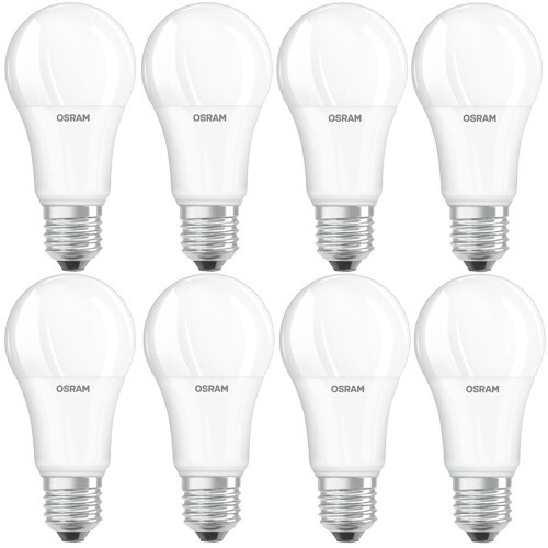 OSRAM (8) Dimmable E27 Osram LED Light Bulbs