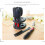 5Pcs Anti-Static Hair Styling Combushes Salon Home Set with Mirror Massage 4