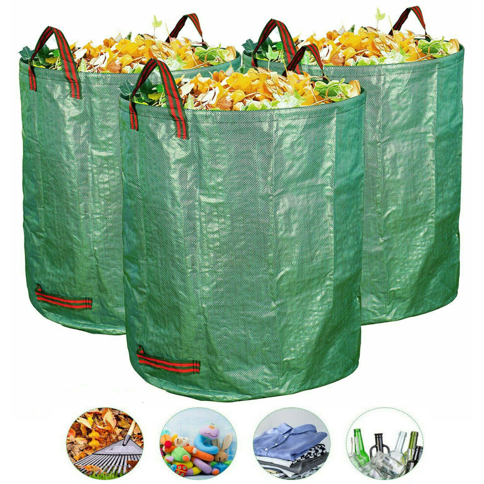 (272L (D67*H76cm)) Reusable Storage Holder Bag For Garden Yard Leaf
