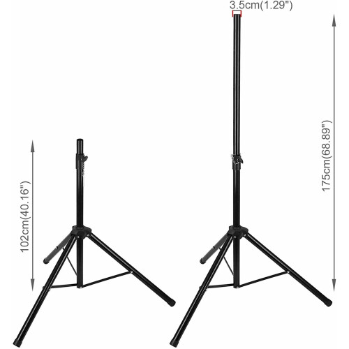(Black Tripod x 2) Viewi Tripod/Speaker 2