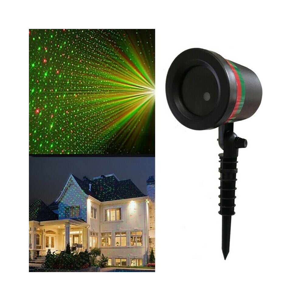 LED Laser Light Projector Christmas Outdoor Star Shower Lights For Lawn Decor