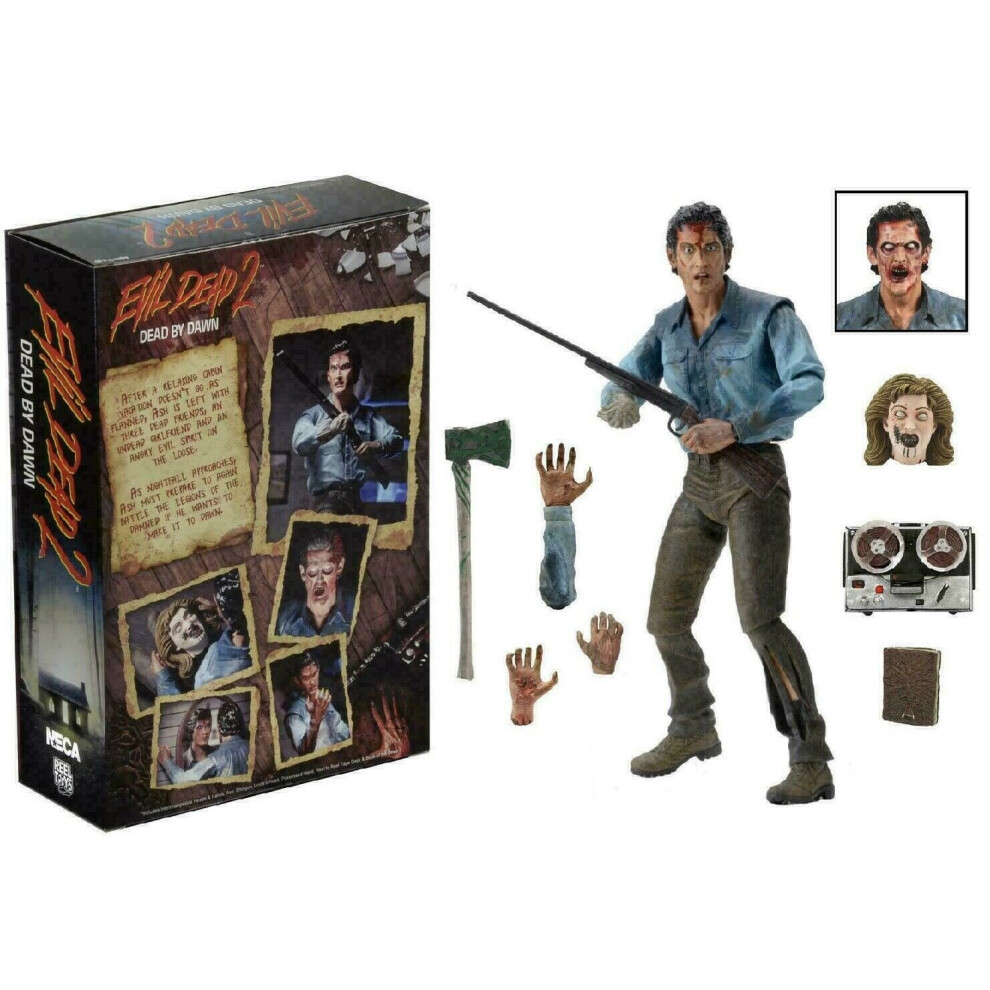 Evil Dead 2 ULTIMATE Ash 7 inch Action Figure