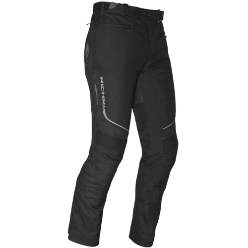 Richa Black Colorado Short Motorcycle Waterproof Pants - M