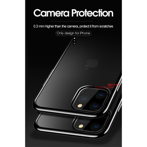For iPhone 6 / 6s - Clear Silicone Case With Rose Gold Edge 2