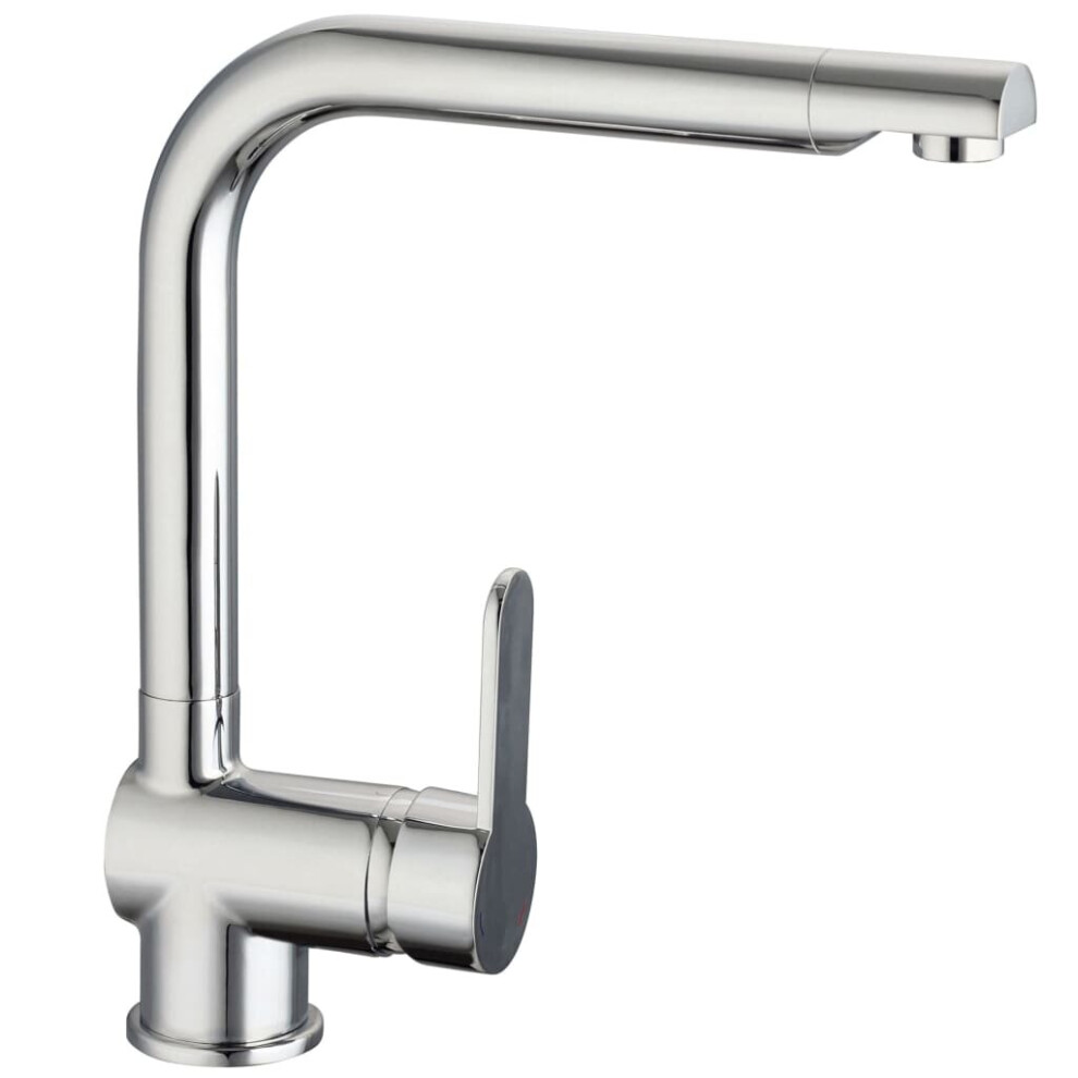 SchãTte Sink Mixer Rio Silver Brass Modern Bathroom Basin Sink Tap Faucet 4008431798165