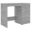 VidaXL vidaXL Desk Concrete Grey Engineered Wood Workstation Office Computer Table 5