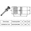 VidaXL vidaXL Tapping Chuck B18 with MT3 Shank for Internal Thread M3-M16 Hardware 9