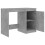 VidaXL vidaXL Desk Concrete Grey Engineered Wood Workstation Office Computer Table 6